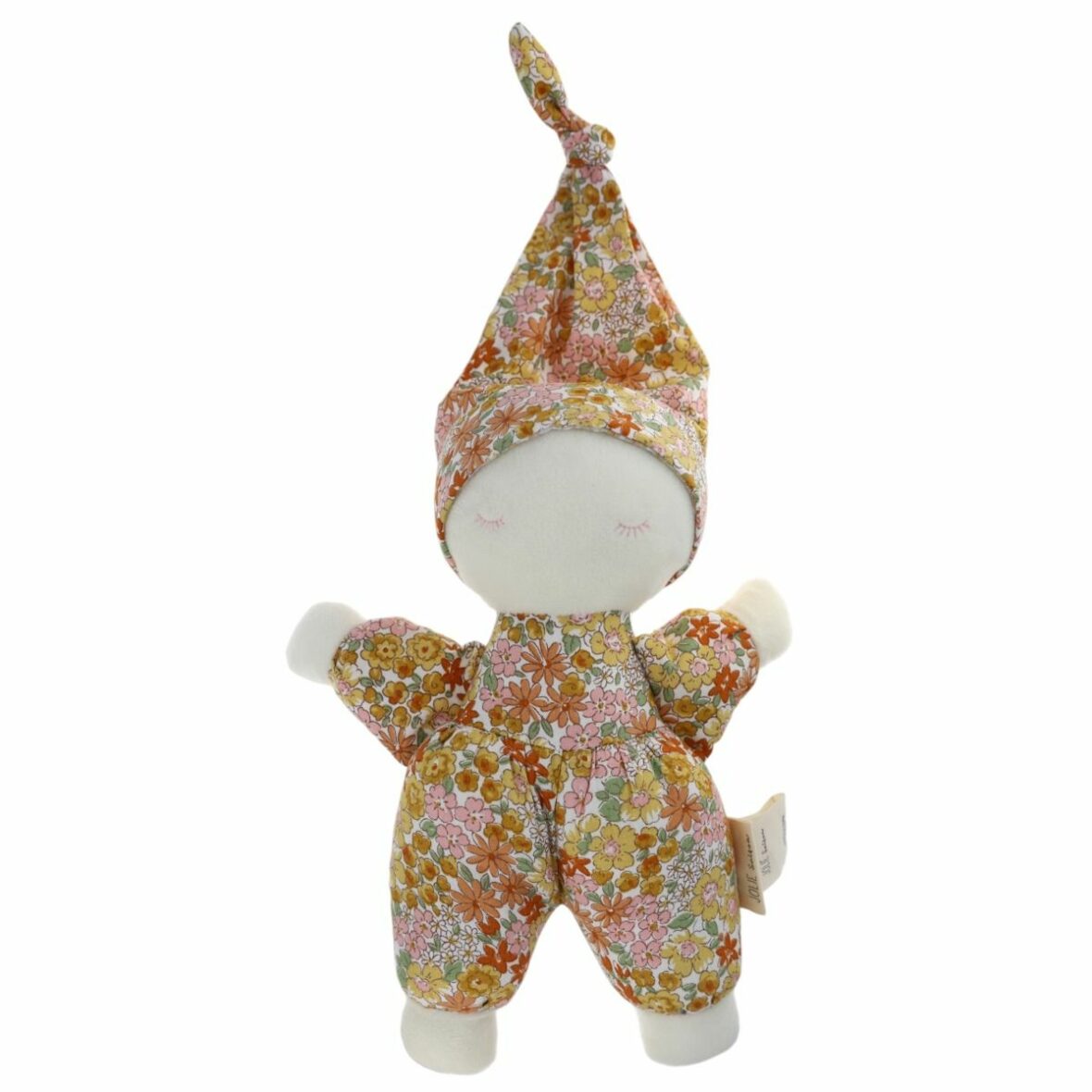 Doudou lutin fleuri