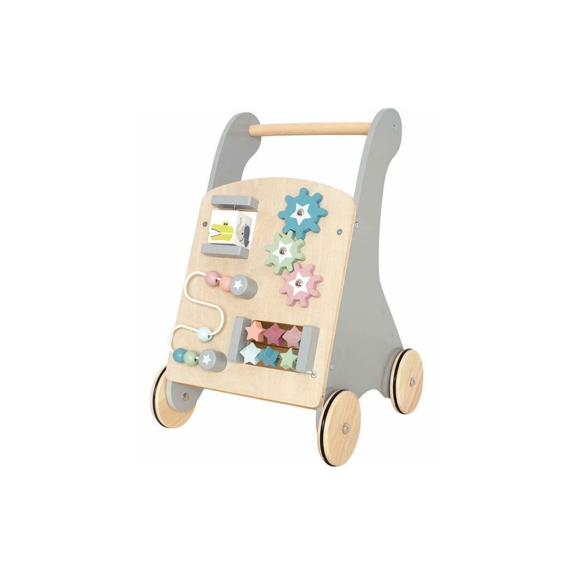chariot de marche gris