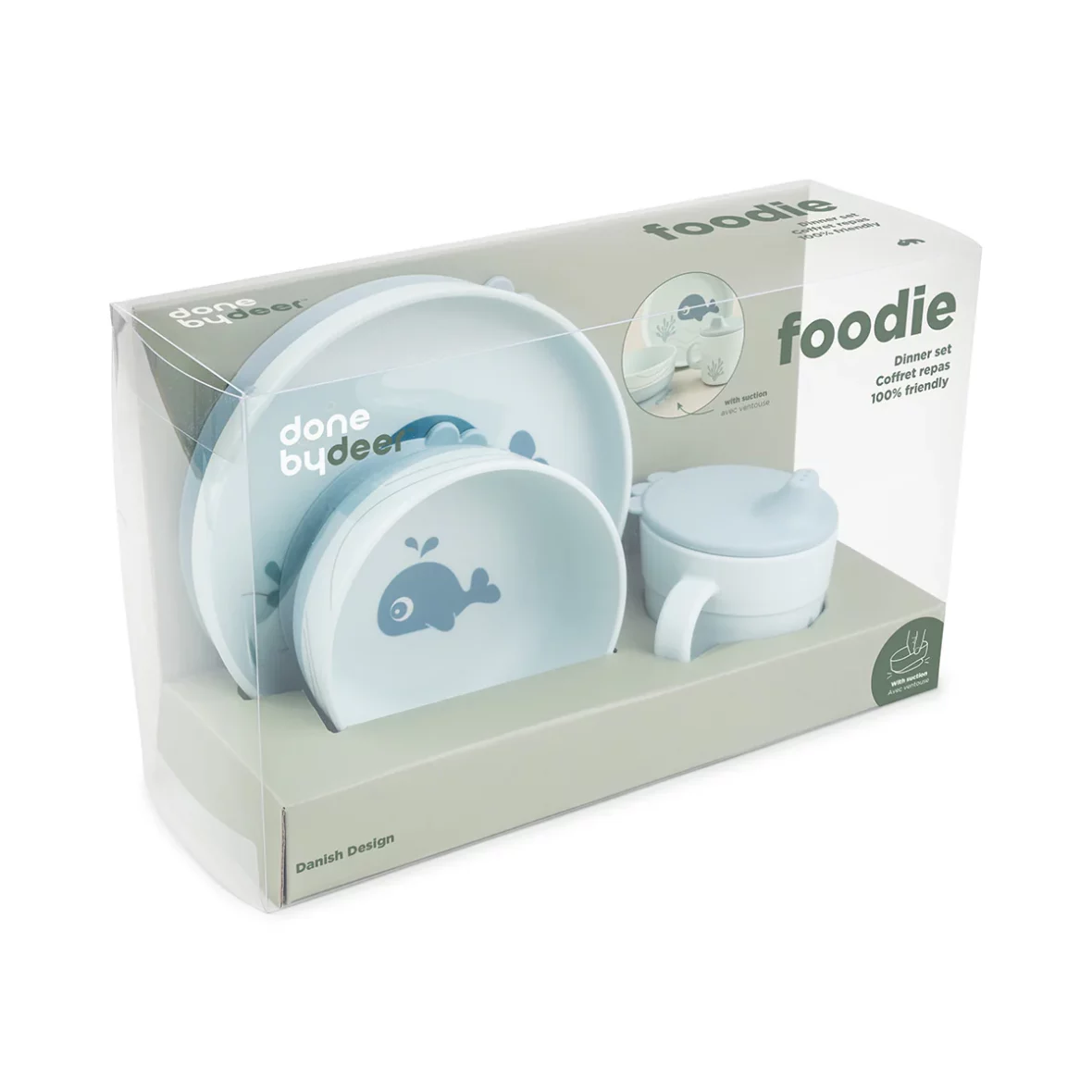 set repas bleu dbd